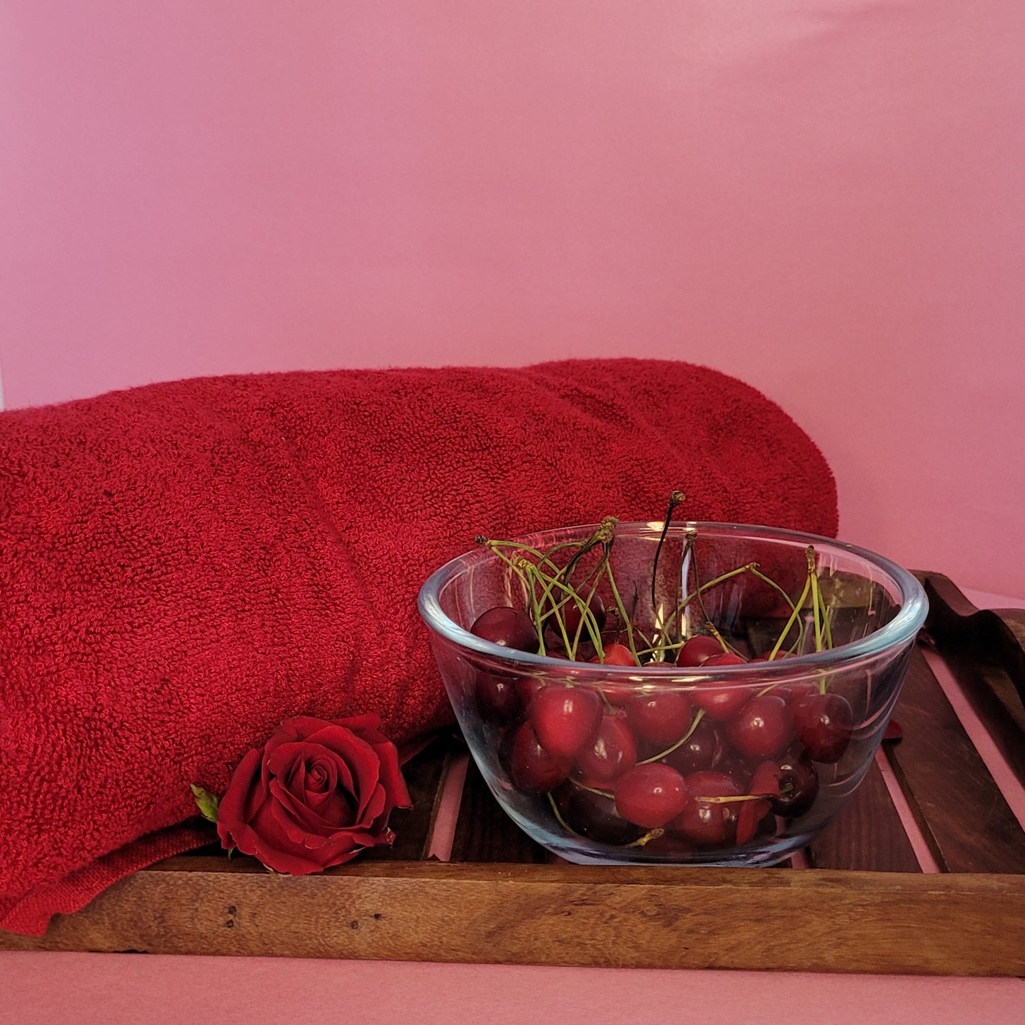 Rubrum (Red) Bamboo Towels