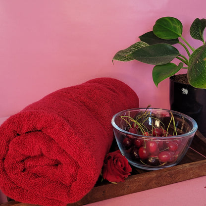 Rubrum (Red) Bamboo Towels