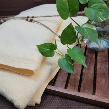 Creamy Dreamy Bamboo Towels